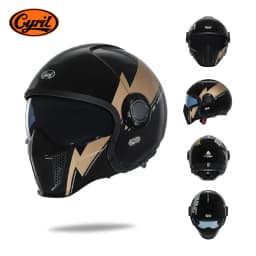 Modular Motorcycle Helmet Double Lens Full Face Motorcycle Helmet Man Woman Retro DOT Open Face Motorcycle Helmets Casco Moto