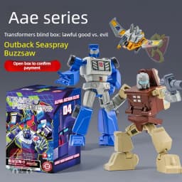 IDW Transformers Collectible Figure AULDEY AAC Blind Box Storm Gathering Mecha Model Optimus Orion 30+ Joint Action Figure Toys