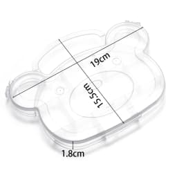 Various Shapes Transparent Plastic Storage Box Organizer Jewelry Container for Beads Art DIY Crafts Sewing Jewelry Supplies