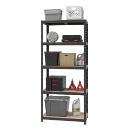 180CM HEIGHT 4 COLORS 5-Tier Shelving Unit Heavy Duty Shelving Unit for Storage Tool-Free Assembly Capacity 1925LBS