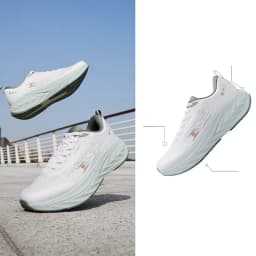 QIAODAN DS2 2nd Gen Men's Wide Toe Box Running Shoes Breathable Mesh Lightweight Shock Absorbing Sports Sneakers QXB023263220R