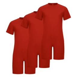 Children 3Pcs Anti-strip Adaptive Bodysuit Special Needs Clothing Short Sleeve Back Zipper Jumpsuit for Autism Sensory kids
