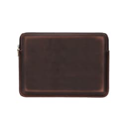 CONTACT'S Genuine Leather Laptop Case Macbook Pro 14.2 Inch Tablet Handbag Daily Office Businesses Gift Laptop Bags
