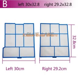 Customized Air Conditioner Filter Sets for Hitachi Various Models (1p/1.5p/2P) Old Machine Custom Home Appliance Parts