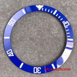 38mm X 30.6mm Watch Bezel Insert Ceramic Mods Replacement Fit For 40mm Automatic GMT SUB SKX 007 Repair Accessories Case Ring