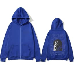 Singer Daniel Caesar Never Enough Always Zipper Hoodie Men Fashion Hip Hop Zip Up Jacket Men's Casual Oversized Zip Up Hoodies