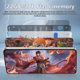 K-Touch Smartphone C27 Ultra Mobile Phones Android Cell Phone 7.3inch HD 22G+2TB 48MP Smartphone 7800mAh 4G 5G Dual SIM WIFI Unlocked Global