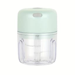 250ml mini rechargeable garlic chopper and meat grinder, durable and sturdy, suitable for grinding garlic, chili, onions, ground meat, nuts, and more