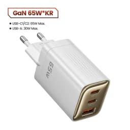 Toocki 65W GaN USB Charger Type C QC4.0 PD3.0 PPS Fast Charging for iPhone 16 15 14 Samsung 24 S23 Xiaomi Huawei Realme Laptop