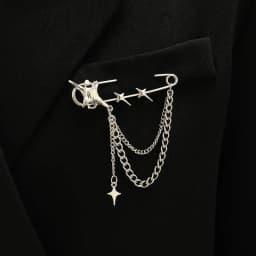 Adjustable Personality Bag Pendant Detachable Tassel Trouser Decorative Brooch Button Tightener Fixed Clothes Pin Waist Buckle