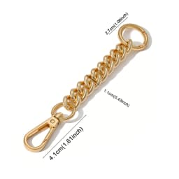 Purse Chain Bag Chain Replacement Accessories Extender Strap for Bags Purses DIY Purse Chain