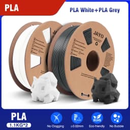 JAYO PETG PLA MATTE PLUS SILK Marble Wood 3D Printer Filament 2Roll 1.75mm Filament Environmental Material For 3D Pen & Printers