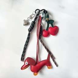 Dachshund Bag Chains Women Bag Decorations Bag Charms Handbag Accessories Fashion Bags Ropes Hanging Lanyard Handbag Pendant