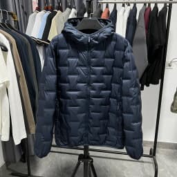 Warmth God Clothes! 90 Duck down Filling! Lightweight Padded Jacket Winter Outdoor Casual Heat Pressed Sports Hooded Coat