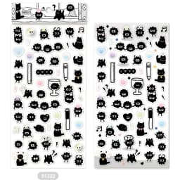 Korean Import NEKONI Double-layer Cute Animals Creative Stickers Scrapbooking Diy Journaling Diary Decor Stationery Sticker