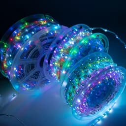 5V 12V WS2811 WS2812 3PIN Clear Lense LED String Lights Dream Color RGBIC Addressable Individually Fairy Seed Pixels Light