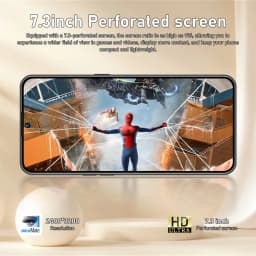 K-Touch Hot S25 Ultra 7800mAh Smartphone 22GB+2TB Cell Phone 7.3inch Mobile Phones 5G Dual SIM Android 15 Unlocked 16MP+48MP Cellphones