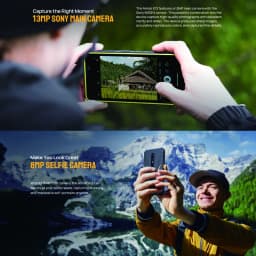 Ulefone Armor X12,Android 13,Up to 6ГБ(3ГБ+3ГБ)RAM,32ГБ ROM,4860mAh,13MP , 5.45", 4G NFC,Global Version