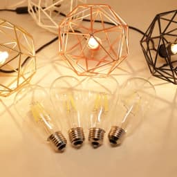 2Pcs E14 LED Bulb E27 220V Filament Light A60 C35 ST64 G80 G95 Edison Glass Bulb Retro Antique Vintage Style Cold White Warm