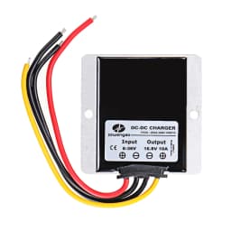 DC 8-36V to DC 12.6V 13.8V 14.5V 16.8V 10A Automatic Buck Booster Converter Car RV Smart Battery Charger for Dual Battery System