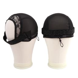 Plussign Half Splicing Wig Cap With Drawstring Silicone Band For Sewing 4*4 5*5 13*4 13*6 Lace Wig Lace Wig Cap For Making Wigs