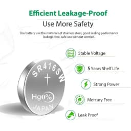 Original For SONY 2-50PCS 337 Battery SR416SW Button Cell Batteries 1.55V Silver Oxide Battery for Mini Wireless Earpiece Watch