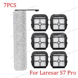 Compatible For Laresar S7 Pro Wet and Dry Vacuum Cleaner Accessories Brush Roller Filter Replaceable Vacuum Cleaner Accessories