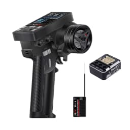 Hot RC CT-10B 10 Channel Color Screen Remote Control 2.4G Radio Transmitter For Climbing Drift Vehicle RC Model Car Boat Tank