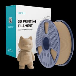 SUNLU 1Roll PLA Matte Filament 1.75mm 1kg Spool (2.2lbs) Smooth Matte Finish Neatly Wound Filament Fit Most FDM Printer