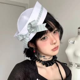 Sailor hat and scarf suit Navy Hat Unisex Captain Hat Navy Marine Hat For cruise lines, adult parties, Navy, cosplay, Outdoor