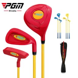 PGM Golf Club Set Boy Girl Beginner's Golf Training Wood Iron Swing Putter Bag Gift JRTG011