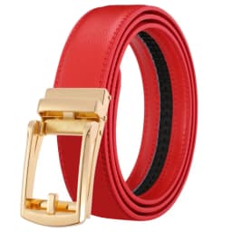 3.5cm Belt for Men Automatic Genuine Leather Belt Men Leather Ratchet Adjustable Real Ratchet Leather Dress Designer