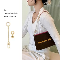 Bag Shoulder Strap For Lv Neverfull Bag Leather Bag Strap Extension Chain Underarm Bag Belt Crossbody Replacement Accessories