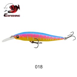 ESFISHING Wobble Hard Lure NAHAN 75mm 7.1g 0-2.4 Dive Fishing Baits Flow Floating Minnow Isca Artificial