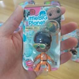 LittleBigPlanet Sackboy Cute Game Anime Figurine Keychain Models Kawaii Little Big Planet Robot Kitty Action Figure Toys Gift