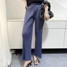 Miyake Pleated Loose Plus Size Pants Female 2025 Summer New High-end Thin Wide-leg Casual High Waist Pleated Straight Pants Thin