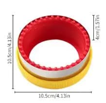 1PCS Geometric Sandwich Cutter and Sealer Set Food-Grade PP Sandwich Cutting Sealing Mould for Children