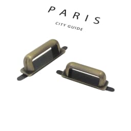 2pcs Bag Metal Anchor Arch Bridge Hanger hooks Connector Handbag Side Buckle Clips Bags Belts Strap Leather Crafts Hardware
