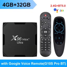 X96Max Plus Ultra Smart TV Box Android 11 Amlogic S905X4 4GB 64GB TVBOX 8K Wifi BT X96 Max Media Player 4GB 32GB Set Top Box