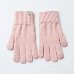 Autumn And Winter Men's Women's Touch Screen Cold-proof Warm Finger Gloves Korean Version All-match Cycling Knitted Wool Gloves