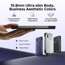 DOOGEE Blade20 X Rugged Phone 10300mAh Battery Gemini Ai 6.6" 90Hz 12GB RAM(3+9) 128GB ROM 16MP AI Main Camera Google Pay NFC Supports Smartphone