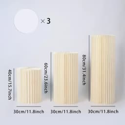 Foldable Paper Columns Display PedestalStand Cylinder Pedestal Stand Cardboard Flower Stand Dessert Table Wedding Birthday Party