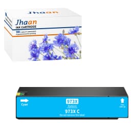Jhaan 973X Ink Cartridges Compatible with HP 973X Cartridges HP PageWide Pro 352dn 452dn Pro 477dw 477dn 377dw MFP 552dw 577dw