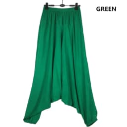 2026 Spring Women Casual Loose Harem Pants Solid Elastic Waist Summer Wide Leg Pants Plus Size Cotton Linen Trousers 4XL 5XL