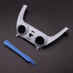 For PS5 V1 V2 V3 Gamepad Handle Shell Cover Camouflage/Clear Matte Controller Joystick Handle Decoration Strip With Pry Bar
