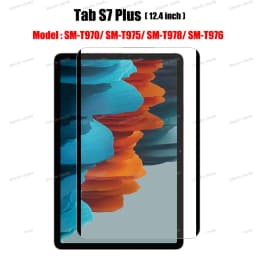 Paper Magnetic Like Screen Protector For Samsung Galaxy Tab S6 Lite S7 S9 Fe A9 Plus s8 Ultra A7 Lite A8 Reusable No Glass