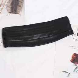 [EAM]  Multicolor Black Red Pu Leather Elastic Wide  Belt Personality Women New Fashion Tide All-match Spring 2026 1U221