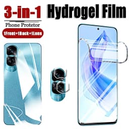 Hydrogel Film for Honor 90 Lite 70 80 90 Pro Plus Screen Protectors Camera Lens Soft Tempered Glass for Huawei Honor 90lite