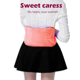 Hot Water Bottle Back Hand With Waist Cover Belt Waist Warmer Water Bottle Pouch Bag Cover Belly Warmer Easy To Use Winter Soft