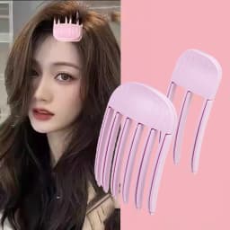 Set Fluffy Hairpin Curling Bangs Clips Hair Roots Volumizing Hair Clips Women Curling Fixed Shape Fashion Volume Hair Roller